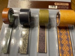 Creative Memories Paper Ribbon ~ REMINISCE ~ 4 Rolls 5 Ft Each ~ NEW
