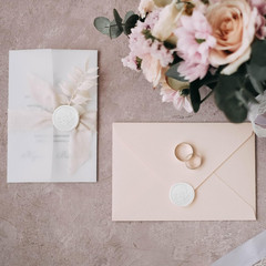 White Wax Seal Stickers – 30 PCs Rose Self Adhesive Envelope Seal Stickers Flora