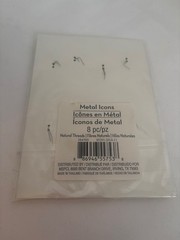 Michaels- Metal Icons Scrapbook Lock & Key Love Crafting Journal Embellishments