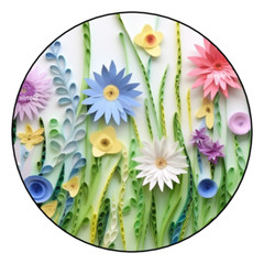 30 WILDFLOWERS ENVELOPE SEALS STICKERS LABELS TAGS 1.5″ ROUND FLORAL