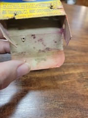 Vintage 1940s Rainbow FOOD Tint EASTER EGG TINT BOX Only Butler Pa