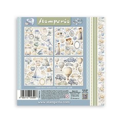 Stamperia Stickers 6.5×6.5, 4pg – Timeless, SBSTK02