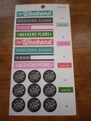 Happy Planner 8 Weekend 9 Write It Down 5 Noted stickers MAMBI 279101