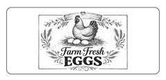 12 FARM FRESH EGGS SMALL BUSINESS ENVELOPE SEALS LABELS STICKERS RECTANGLE