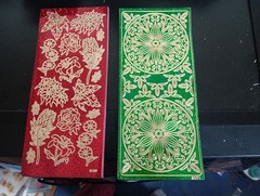 2X CRAFT HOLOGRAPHIC STICKERS SCRAPBOOKING NEW (ST1050) ROSES/FIGURES