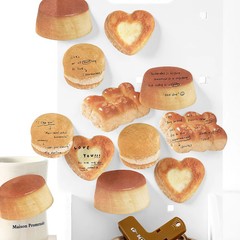 Memo Paper 30pcs Baked Bread Theme Diy Collage Decorative Scrapbooking Material