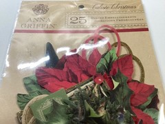 Anna Griffin Calisto Christmas Embellishments 25 Piece