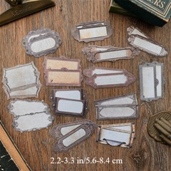 26Pcs Retro DIY Scrapbooking Stationery Paper Tags Set Decor Scrapbooking Paper