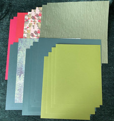 Mixed Lot CHRISTMAS Scrapbook Paper 12×12, 4 bright green are 8.5×11, 20 Sheets