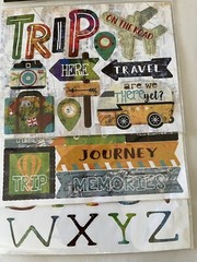 Jot Glitter Stickers 59 Pieces Road Trip Travel Journey Memories