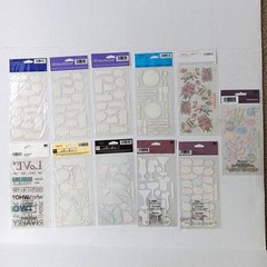 Stickopotamus Sticker Binder With 41 Sticker Sheets (27 New Or Full)
