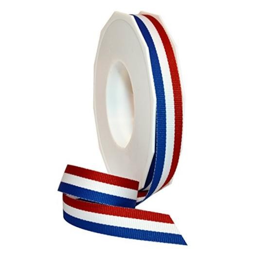 93603/20-914 Striped Grosgrain Ribbon 5/8″ X 20 YD Patriotic 5/8 in x 20 yd