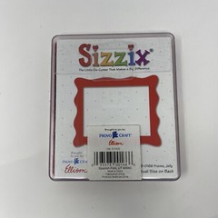 Sizzix Original Large Red Frame, Jelly Scrapbooking Craft Die 38-0166