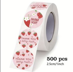 500 Thank You Stickers – New ✨