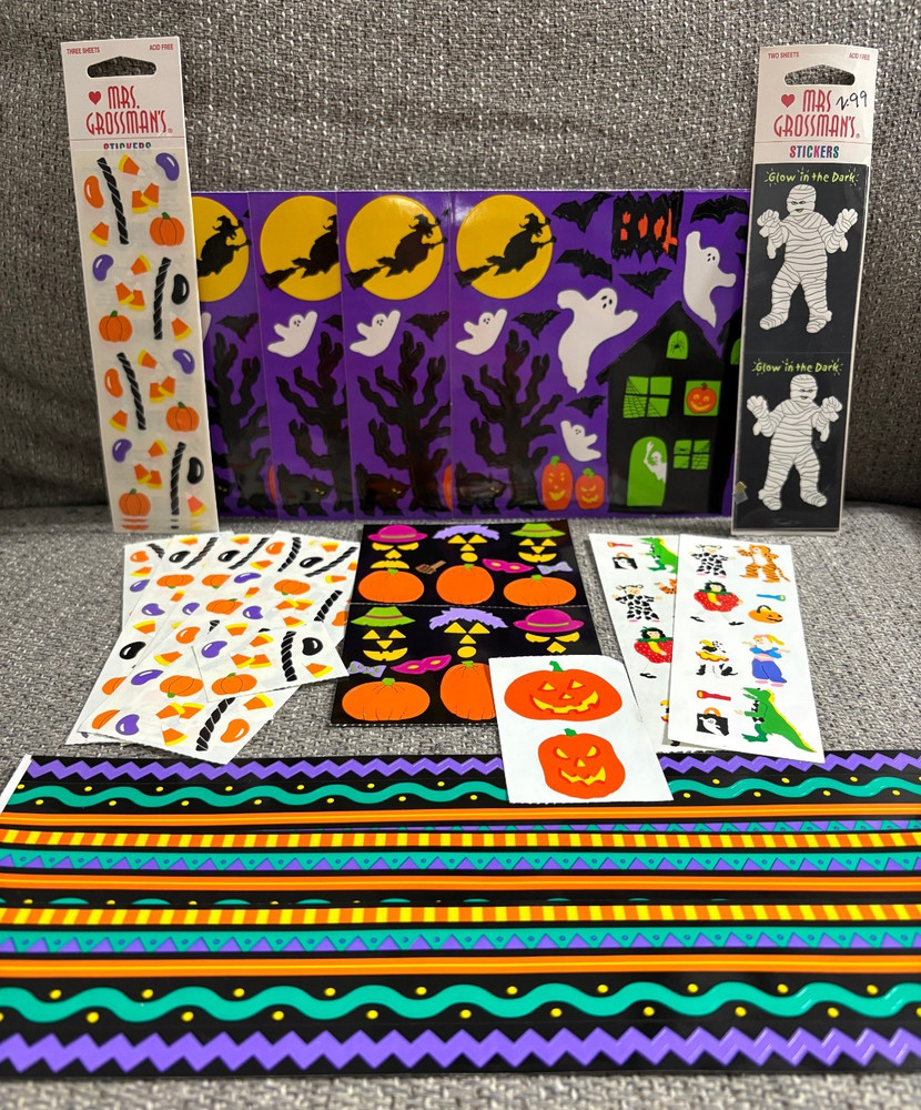Mrs. Grossman’s Stickers lot (see description for details)