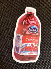 Cranberry Juice Ocean Spray Drink Bottle Red 1 Pc