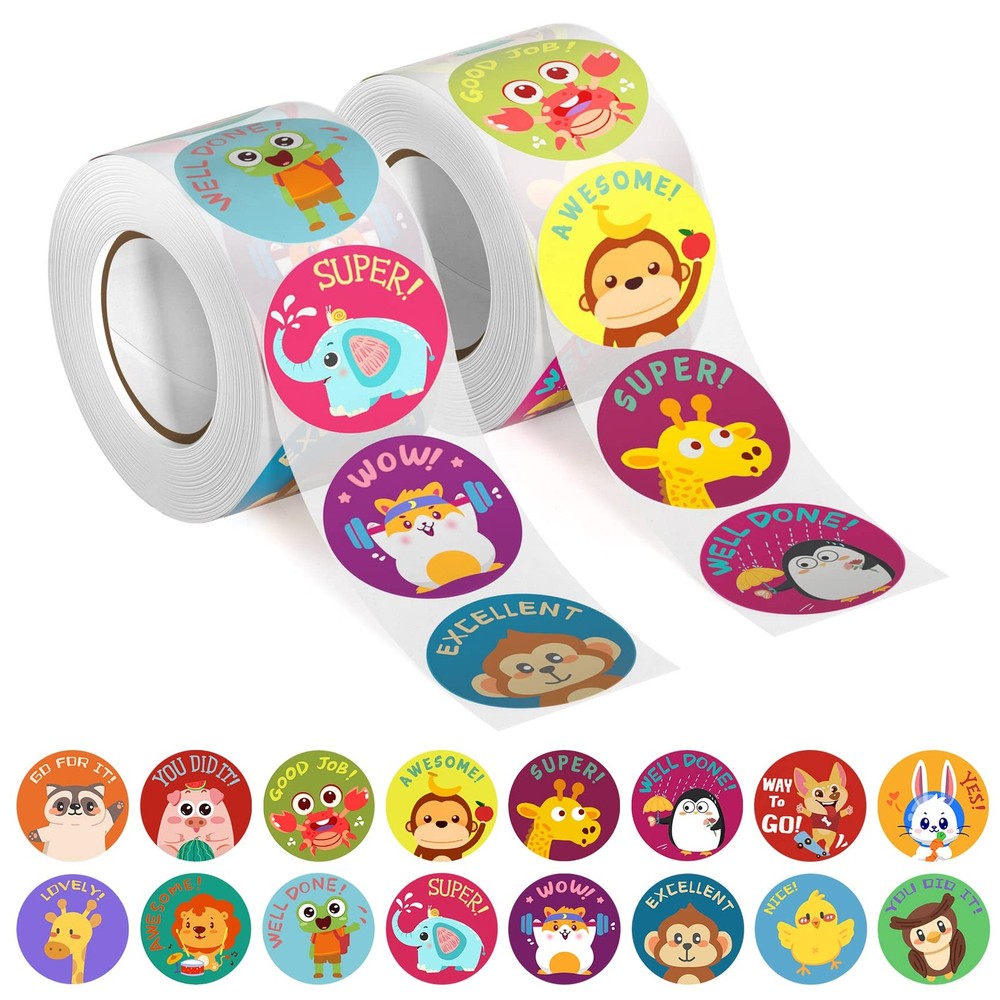 1000 PCS Teacher Stickers for – 16 Specialized Designs for Teachers & Element…