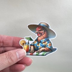 Chicken Rooster Stickers Scrapbooking Collage Junk Journal Cards