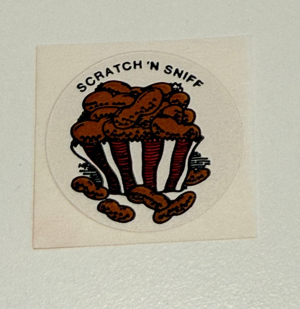 3M Vintage Scratch and Sniff Sticker – Peanut