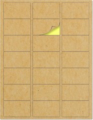 Bulk Pack Kraft Labels Stickers – 3150 Labels – 150 Sheets