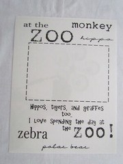 Scrapbooking Transparency Overlay 6pc Easter Spring ZOO Happy Birthday LOT G