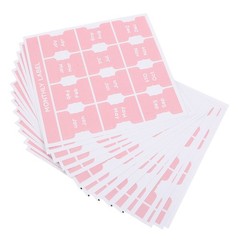 15 Sheets Month Index Label Sticker Planner Monthly Tabs Calendar Stickers