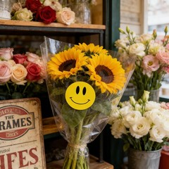 500 Pcs Yellow Smiley Face Stickers – 1 Inch Happy Face Stickers Round Roll Smil