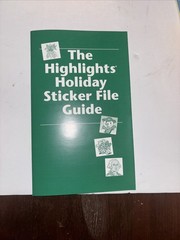 Vintage Highlights for Children Sticker File Box Holiday with Seasonal Stickers