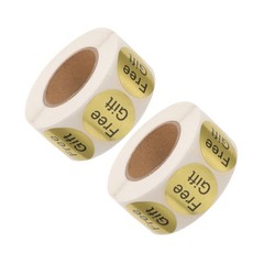 1000 Pcs Free Gift Stickers for Presents Self-adhesive Sealing Appreciation