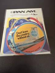 Travelers Company Traveler’s Notebook PanAm Stickers Set (8 piece)