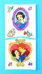 Vintage Sandylion Snow White Sticker Sheet Mod Partials