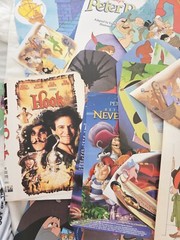 Disneys Movie Book Peter Pan 80 Pc Ephemera Paper Journals Scrapbooks