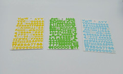 Lot Letters Numbers Alphabet Stickers Scrapbooking Paper Crafting Junk Journal
