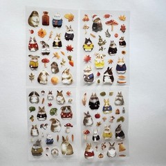 Best Dressed Bunny Stickers 4 Sheets Easter Junk Journal Collage Scrapbooking