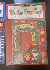 NEW 3 Pack Lot Photo frames Party,School,Christmas For Scrapbooking Acid Free