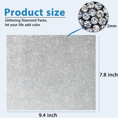 12000 Pcs Bling Bling Rhinestone Sheet Rhinestones Sticker DIY Car Decoration St