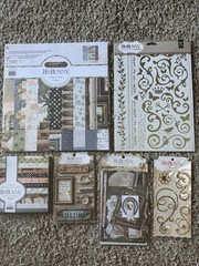 BoBunny Once Upon a Lifetime Collection Lot of 6 Collection Pack Bundle New