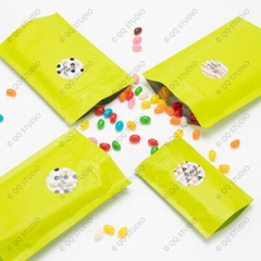 500pcs 1.5in 8 Designs Thank You Stickers Chrome Paper Round Shaped for Business