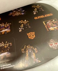 HASBRO TRANSFORMERS HALLOWEEN HOLOGRAPHIC STICKERS OVER 200 STICKERS 2010 NEW