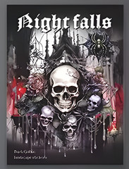 20pc Night Falls PET Stickers Pack Witch Gothic Horror Magic Journal Scrapbook