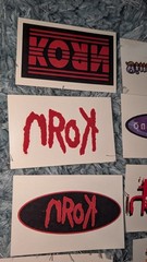 Vintage Rock Metal Band Temporary Tattoos Lot Of 16 Full Set – 1998