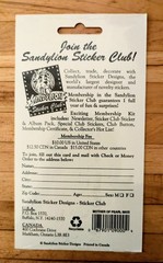 Vintage Sandylion Sealed Birthday Bears Mother Of Pearl Shiny Stickers VERY RARE