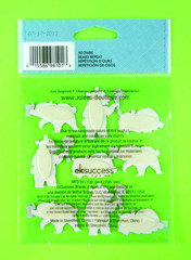 Jolee’s Bears Repeat 3D Brown Bears Dimensional Sticker Pack