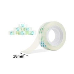 24-roll Invisible Tape Transparent Tape, 0.7 inches x 90 feet /Roll Office tape