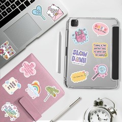 100 Pcs Holographic Positive Affirmation Stickers for Adult Women Teens, Waterpr