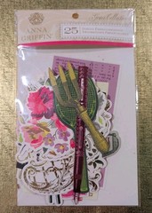 Anna Griffin Grace Collection DieCut Embellishments 2014 DE2138 Garden Cottage