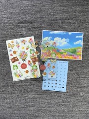 simply gilded Wildflower deluxe sticker kit Planner Sticker & Deco Sheet Set