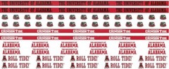 University of Alabama CRIMSON TIDE NCAA Border Scrapbook Stickers 12″