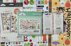 NIGHTMARE B4 CHRISTMAS HALLOWEEN DOODLEBUG STOCKING STICKERS EMBELLISHMENTS $150