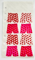 ❤️Vintage 90s STICKO STICKERS Hot Pants Boxers Guy Men StickoPotamus Binder -2pc